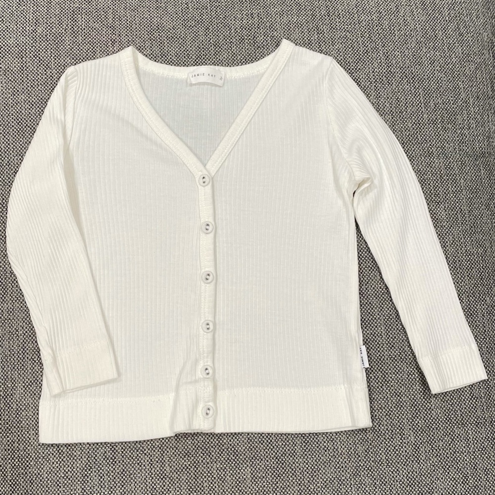 Jamie Kay Size 2. Long Sleeve Henley Cardigan. Like New!